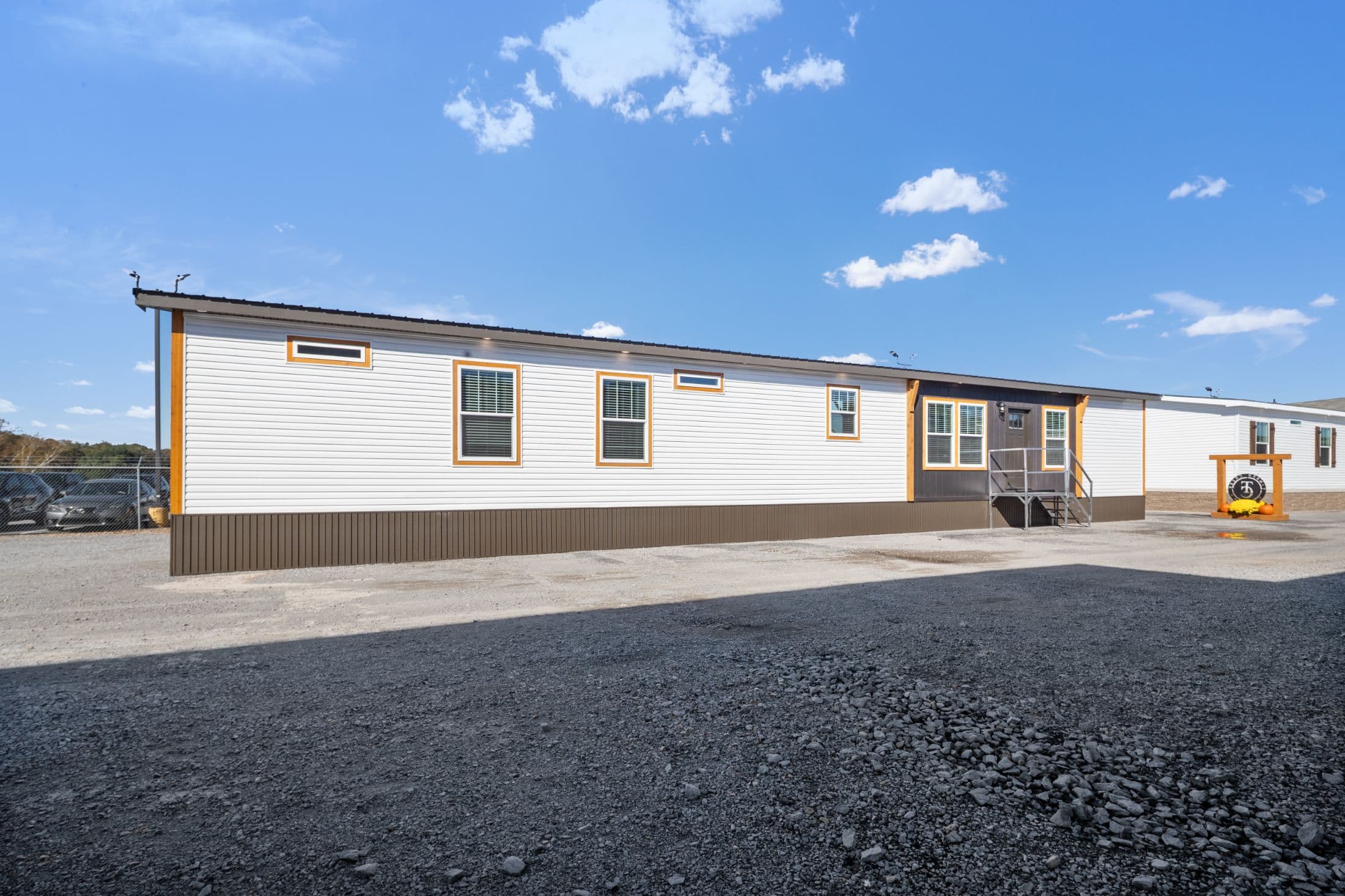 The keystone exterior home features