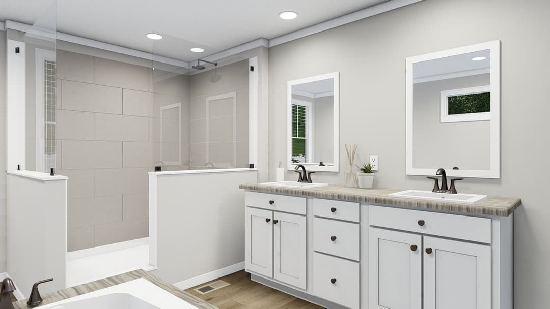 The franklin bathroom home features