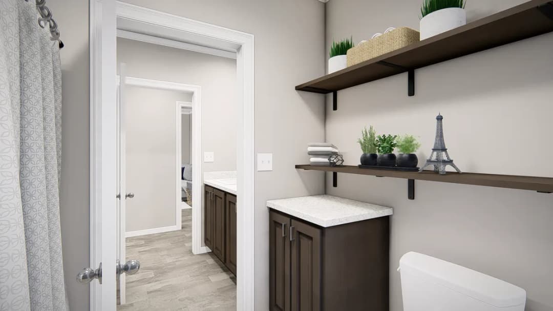 The valhalla bathroom home features