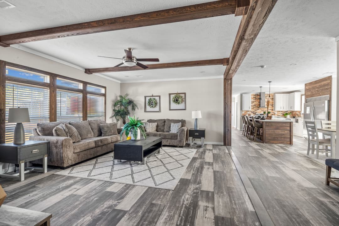 The azalea interior home features