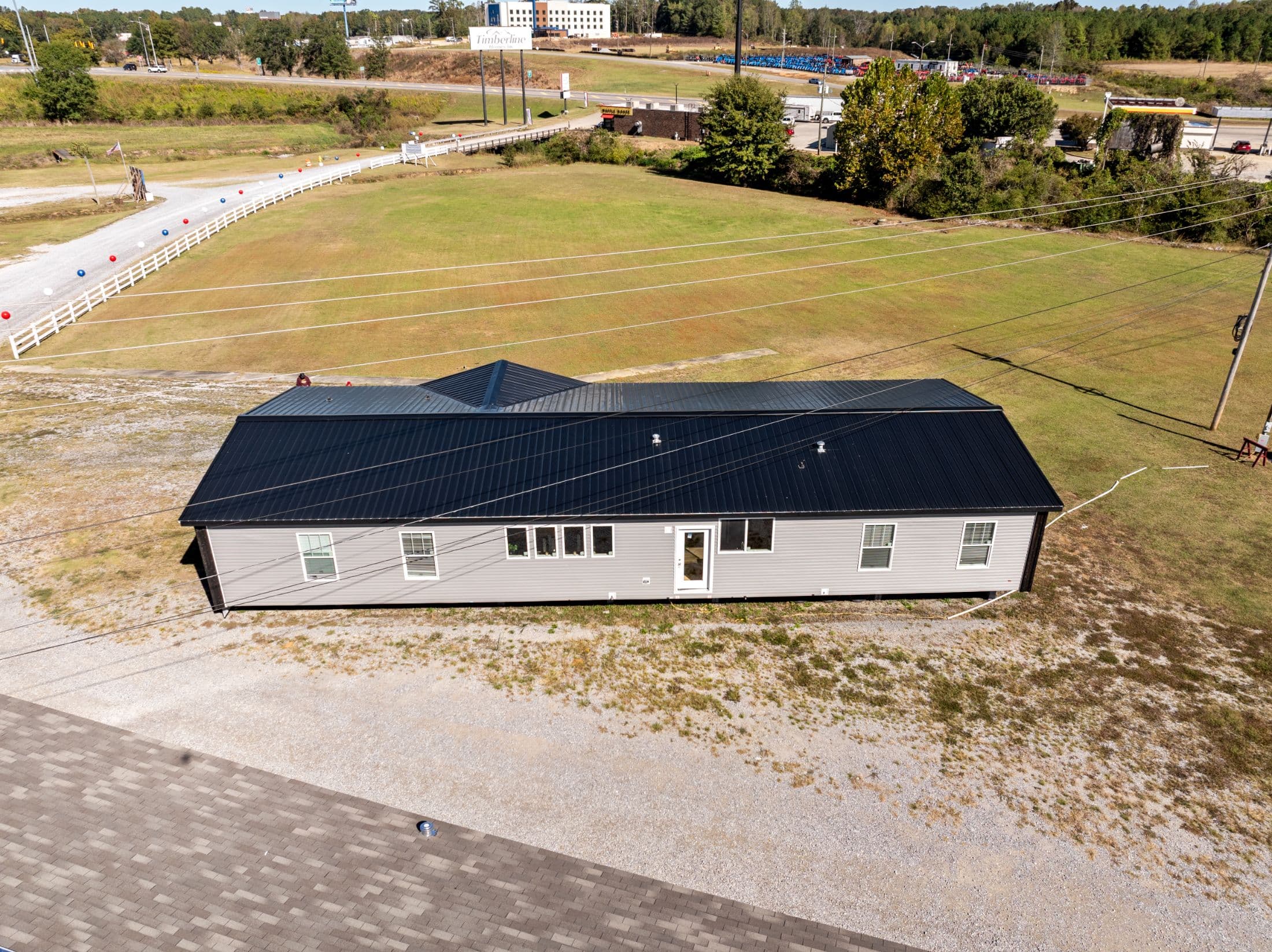 The twin creek exterior home features