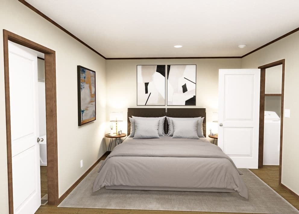 Hudson bedroom home features