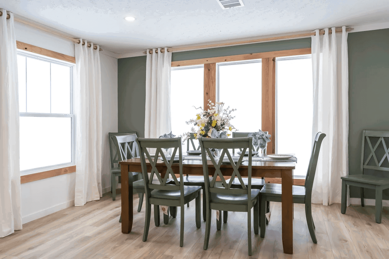 The chickasaw interior home features