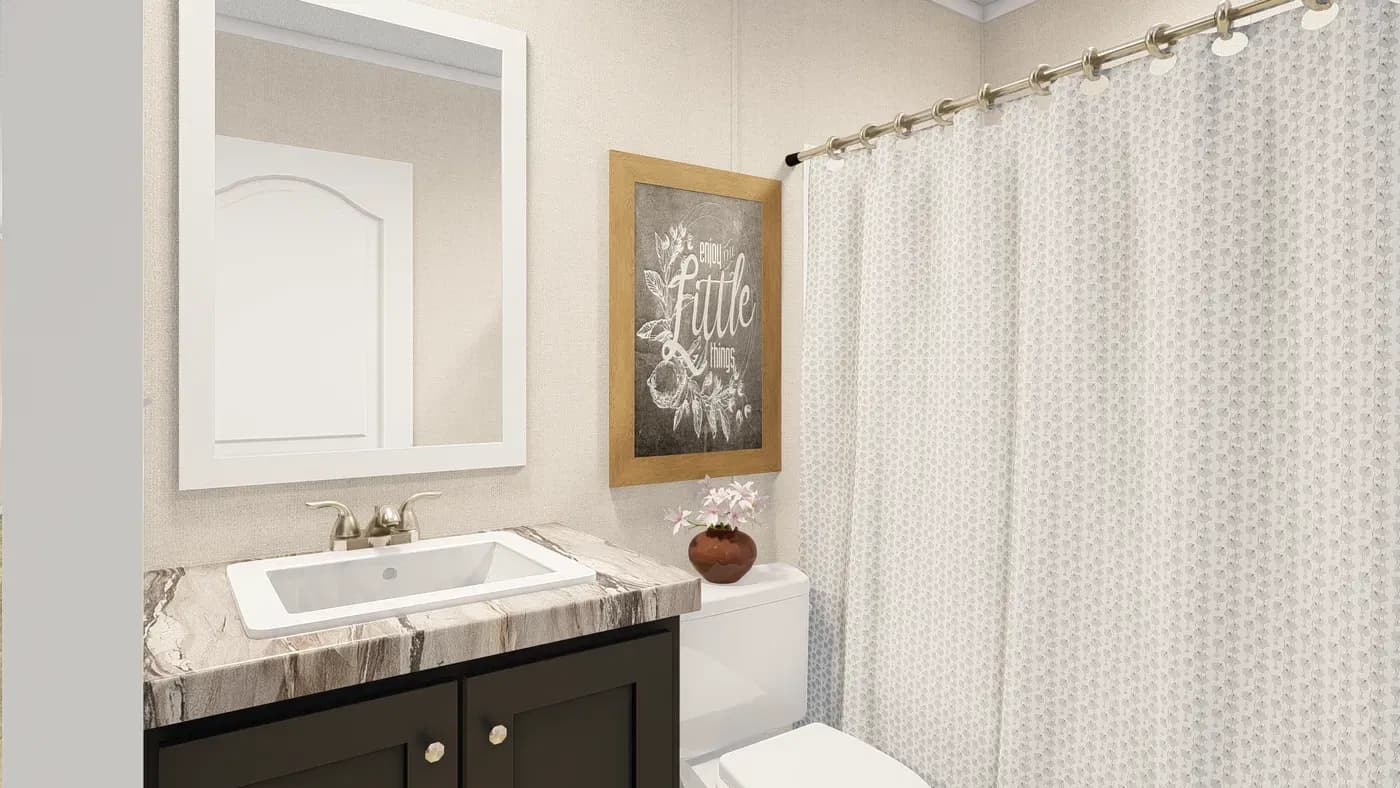 Grand living 76b bathroom home features