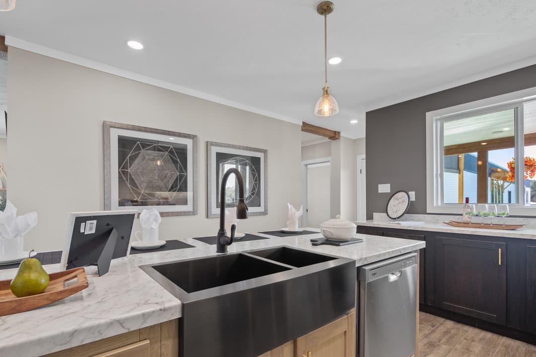 The hangout kitchen home features