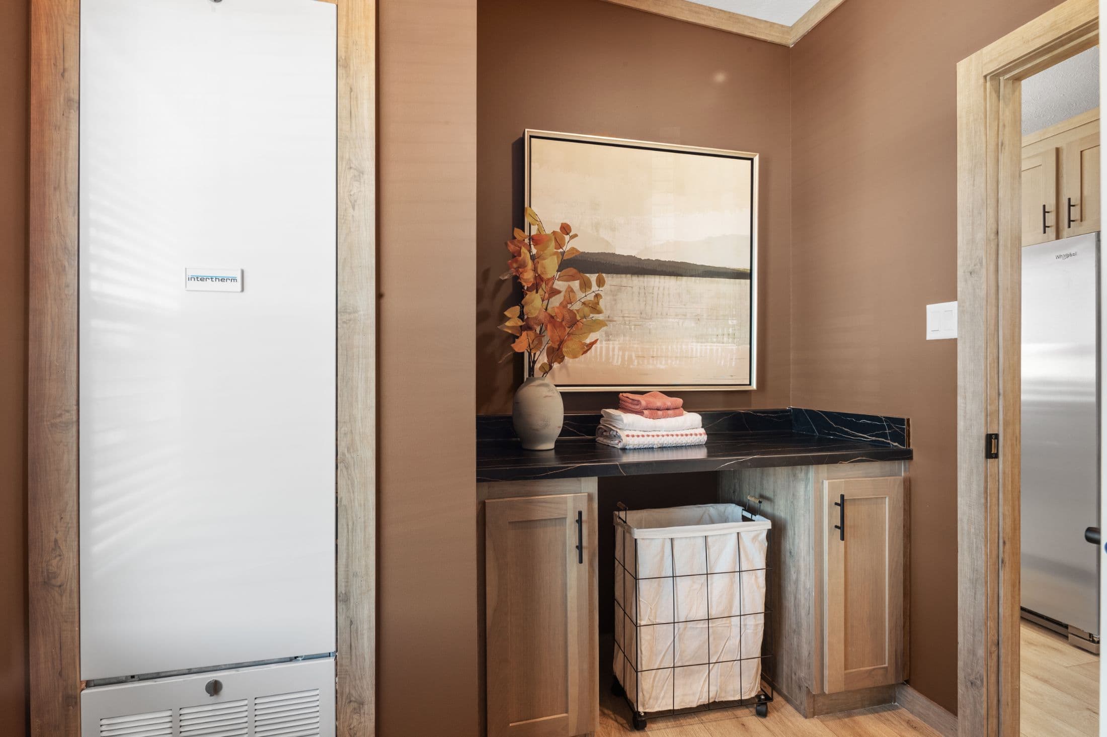 The keystone interior home features