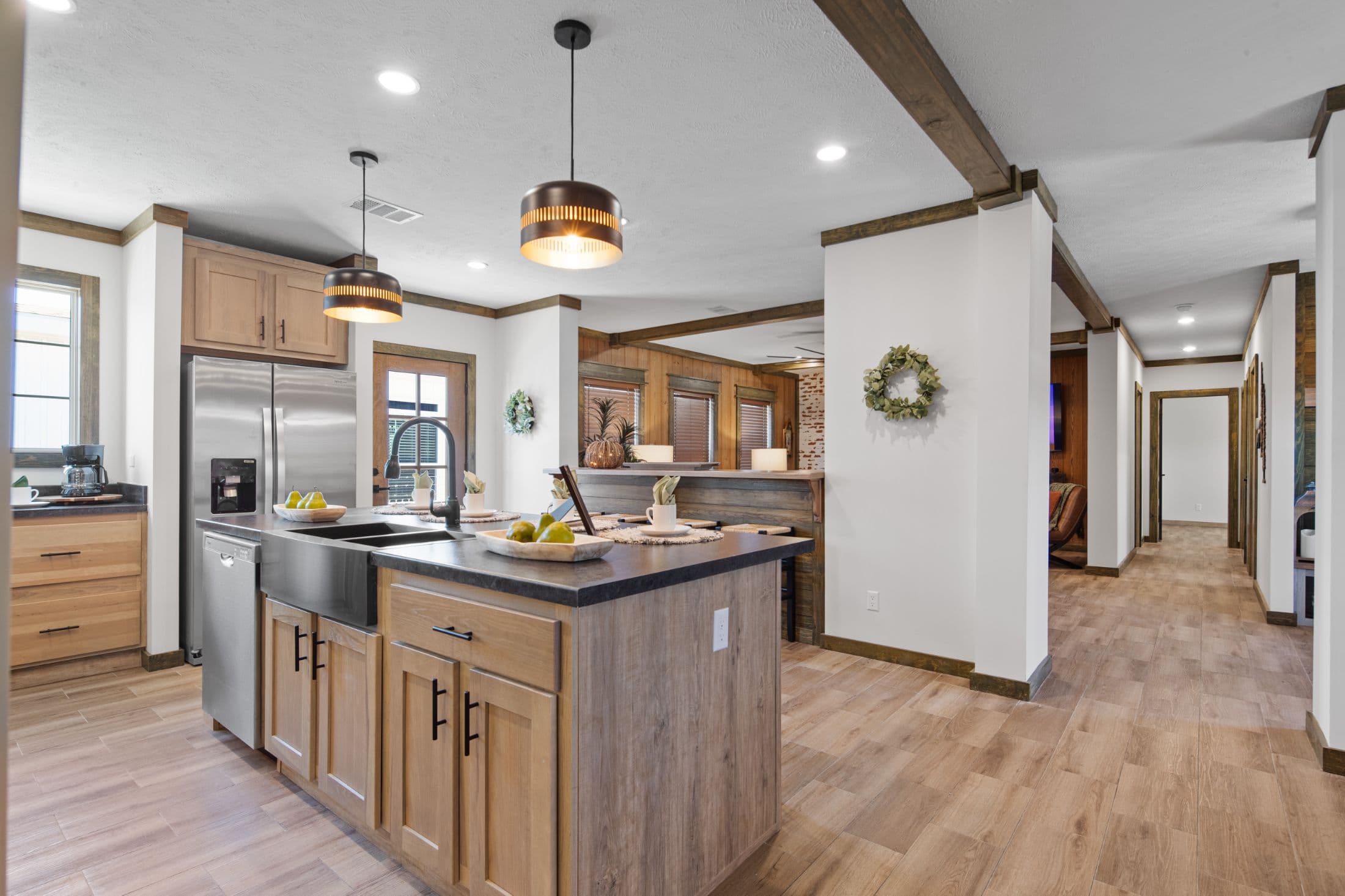 The low country  home features