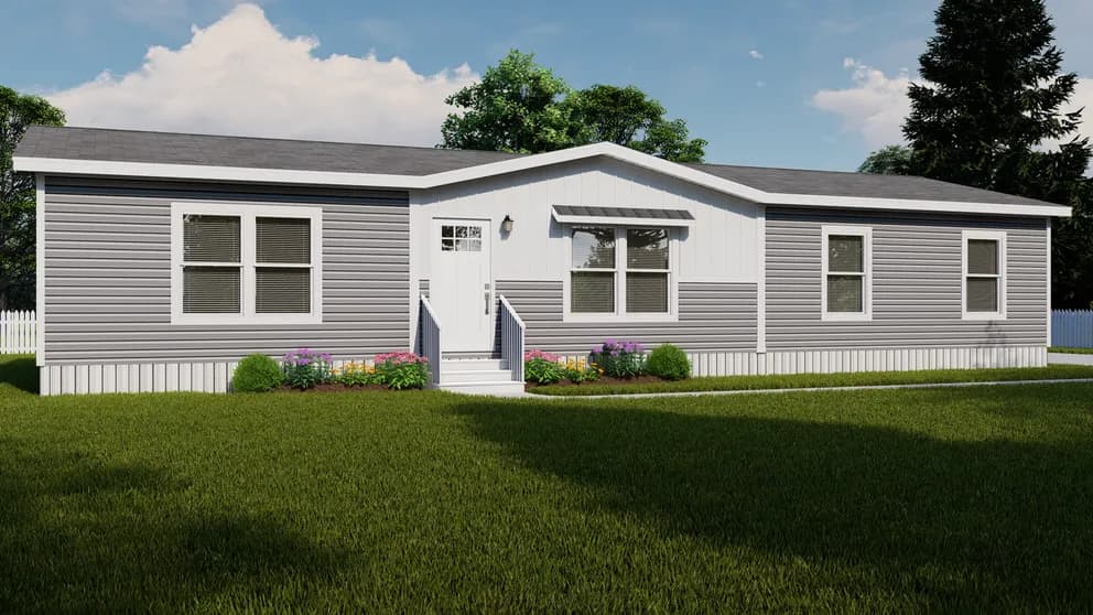 The reserve 60 hero, elevation, and exterior home features