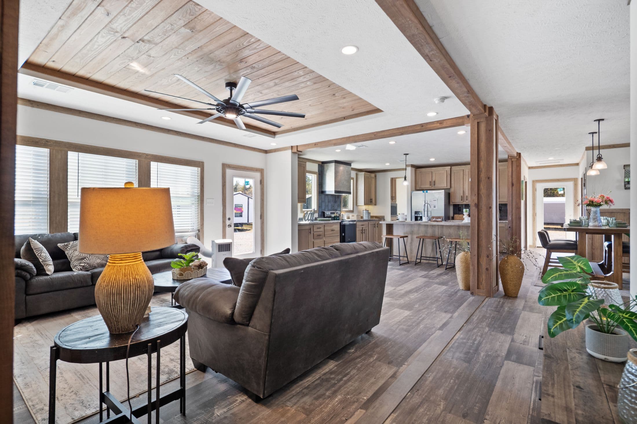 The lakewood  home features