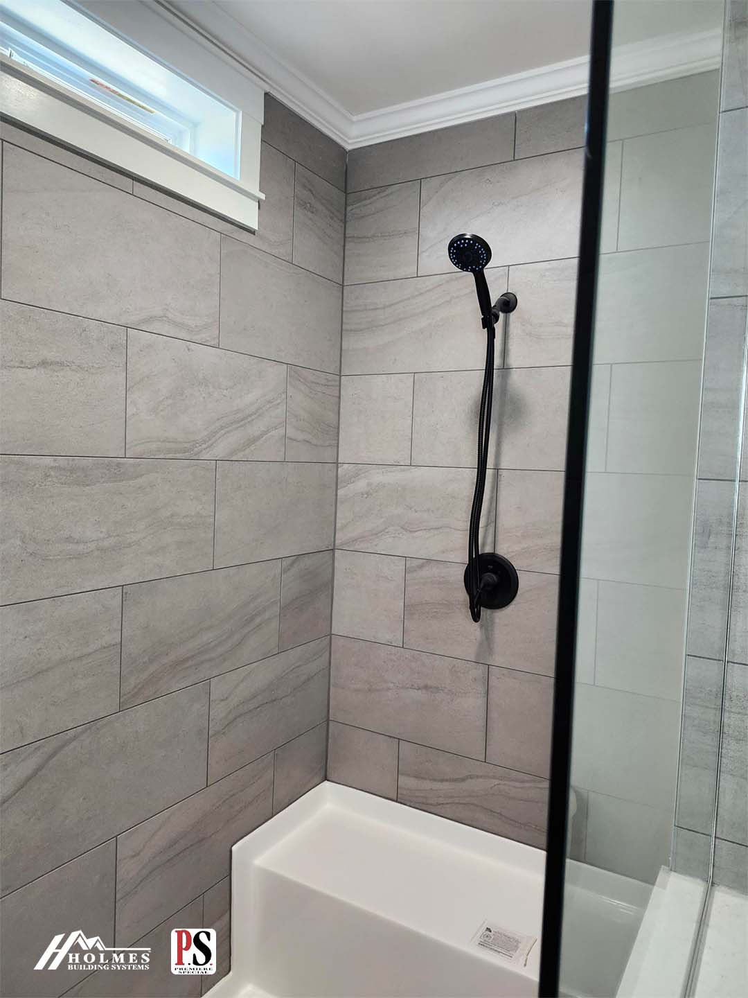 Country farmhouse bathroom home features