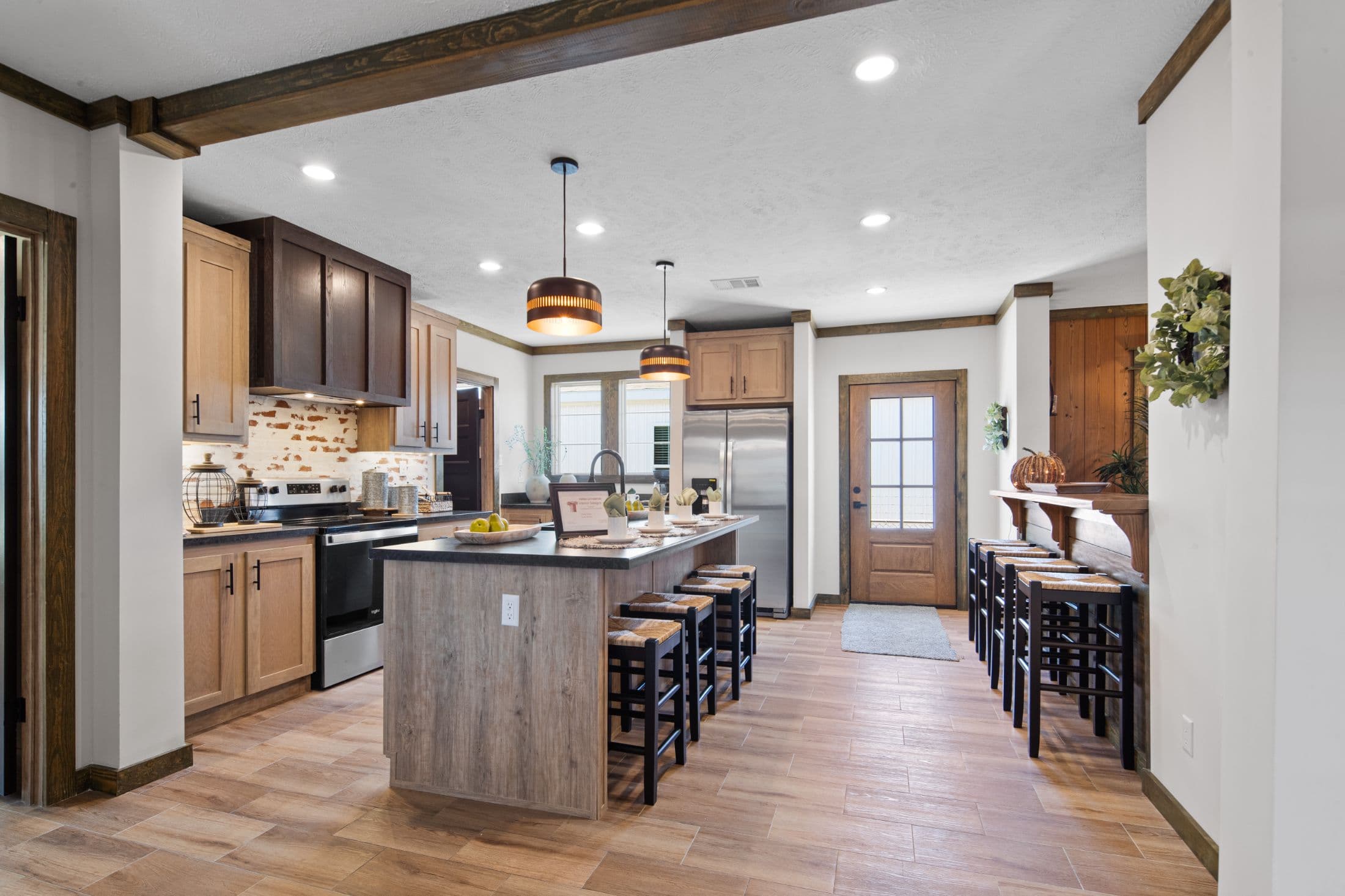 The low country  home features