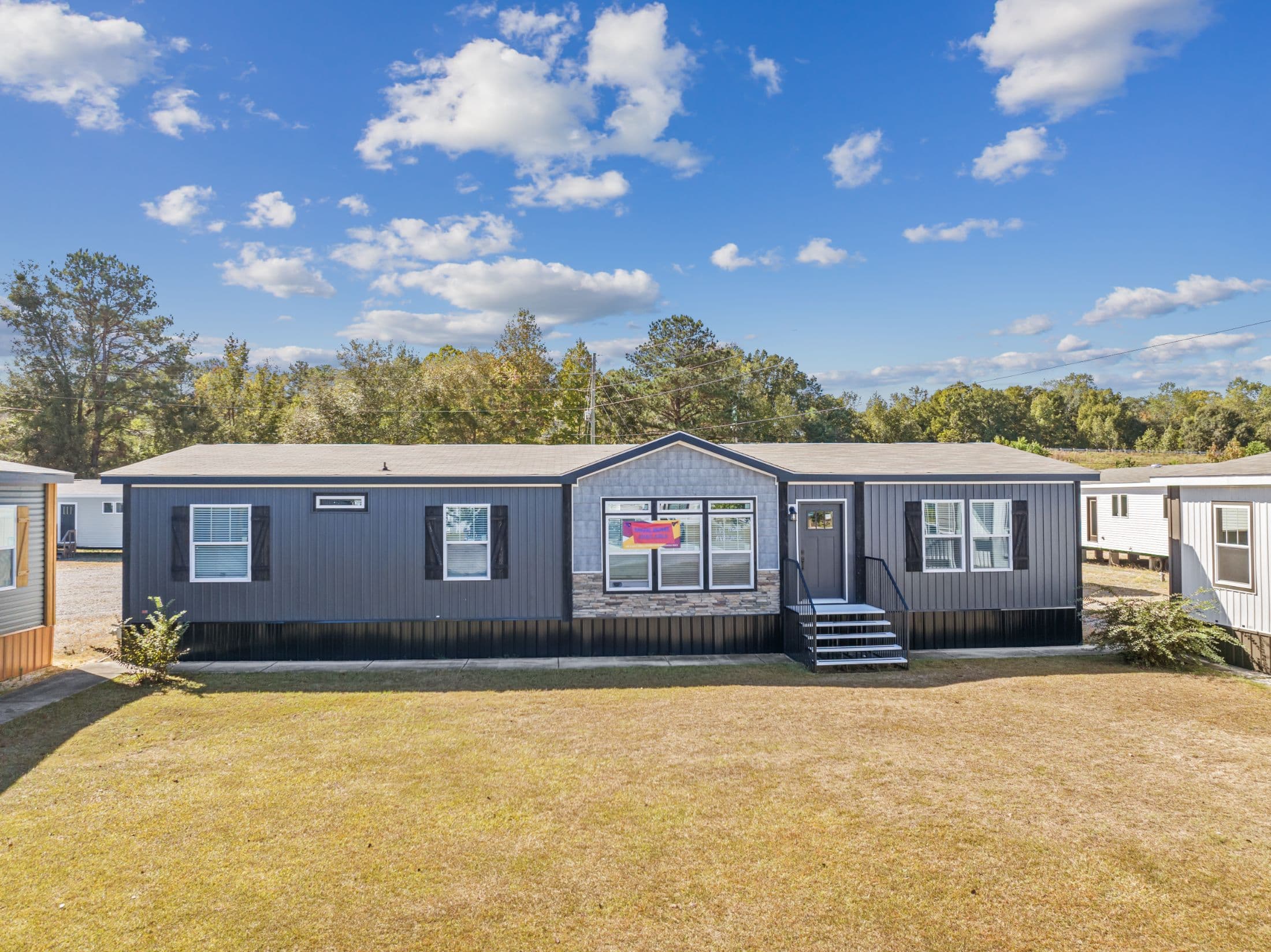 The azalea exterior home features