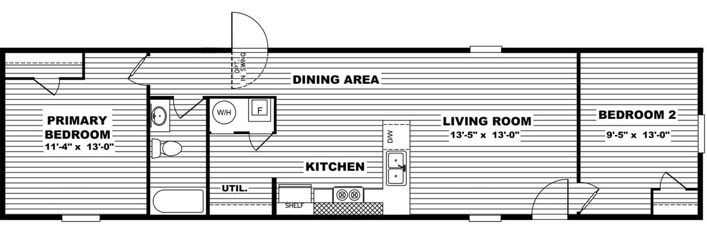 Bliss (inventory) floor plan home features