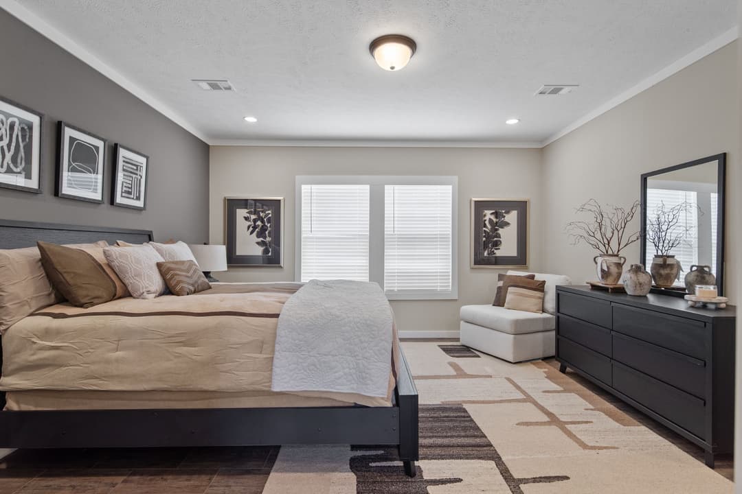 The hangout bedroom home features