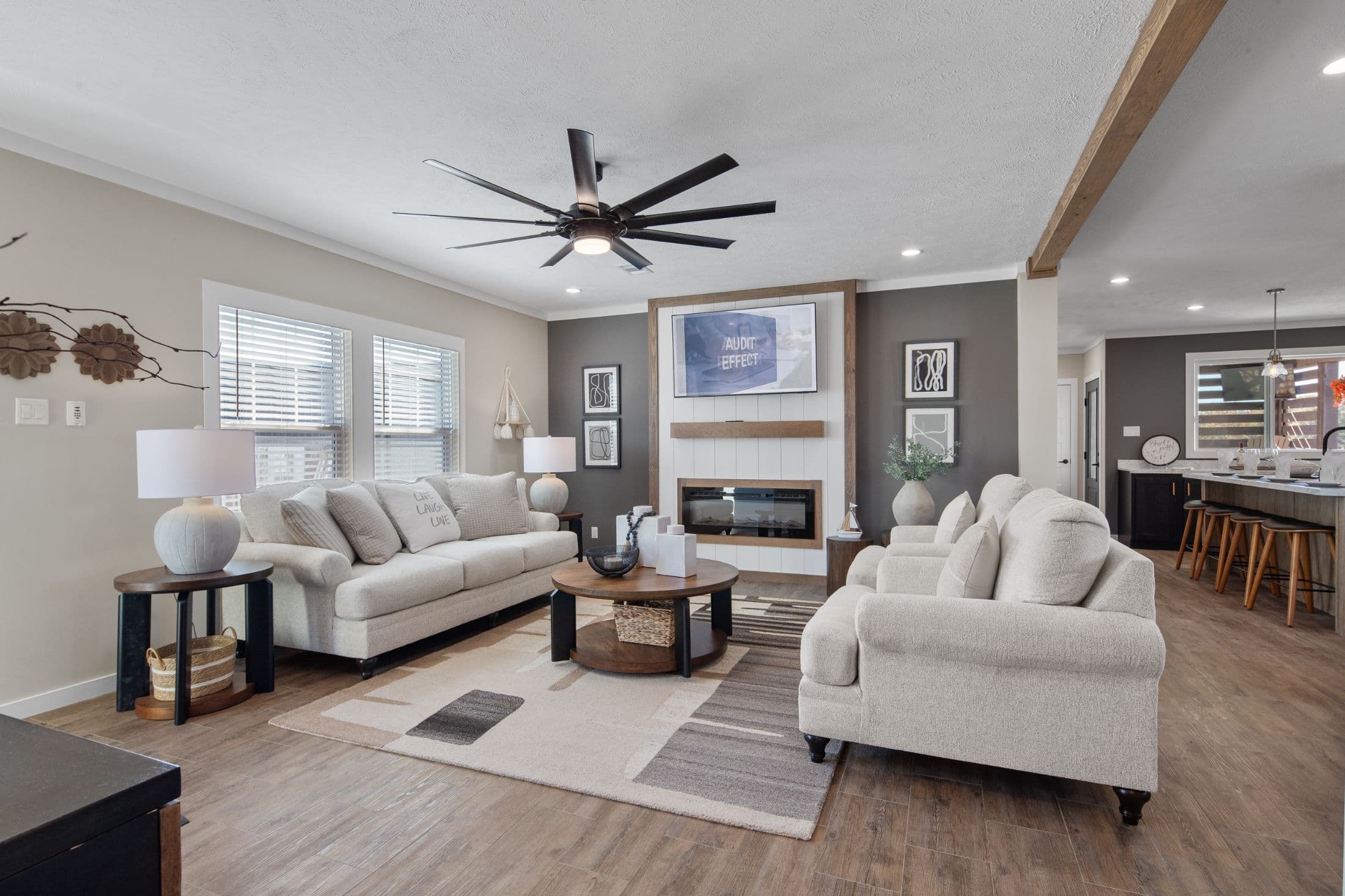 The hangout interior home features