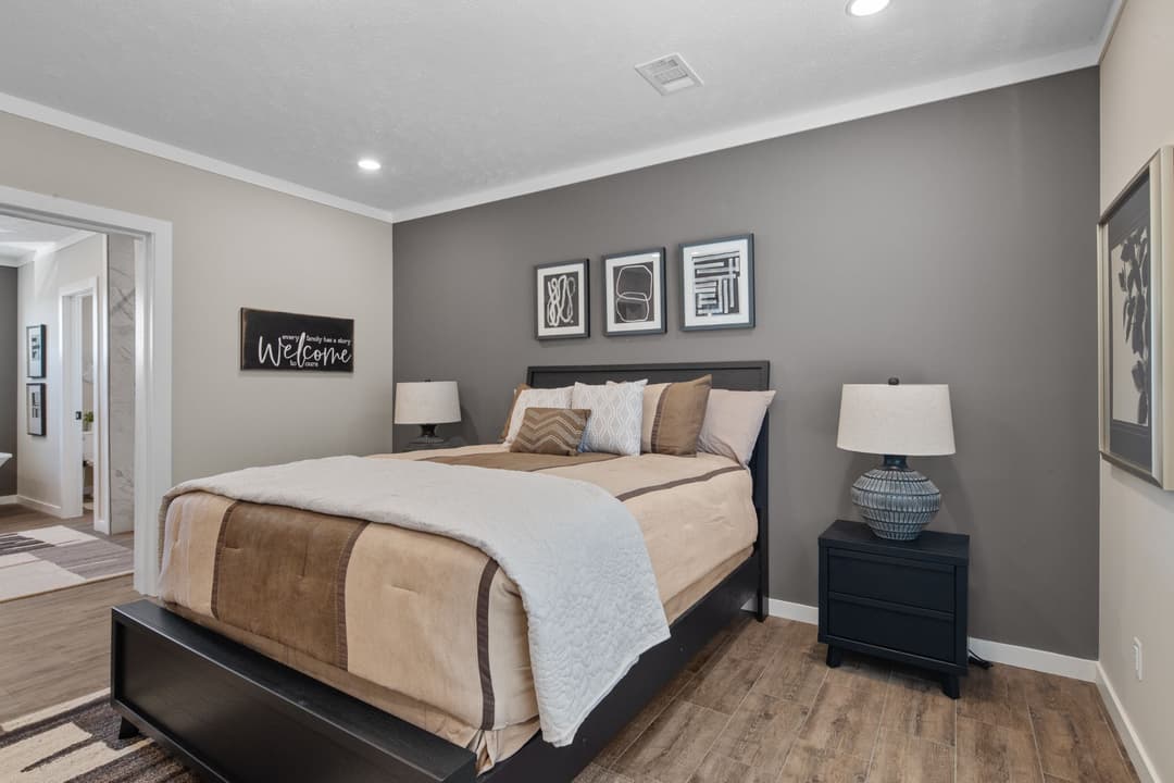 The hangout bedroom home features