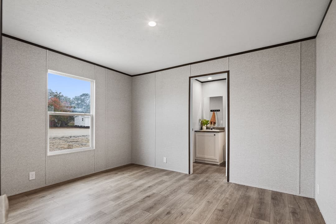 The prime interior home features