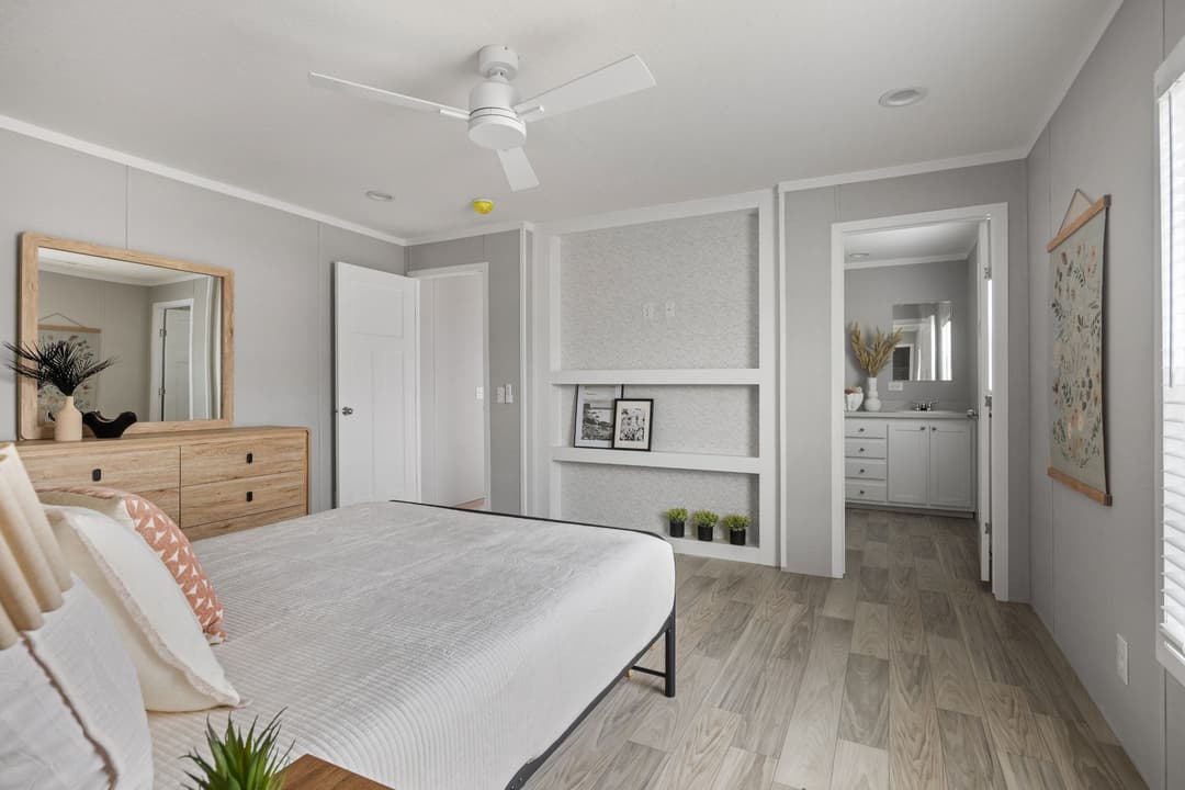 Firefly bedroom home features