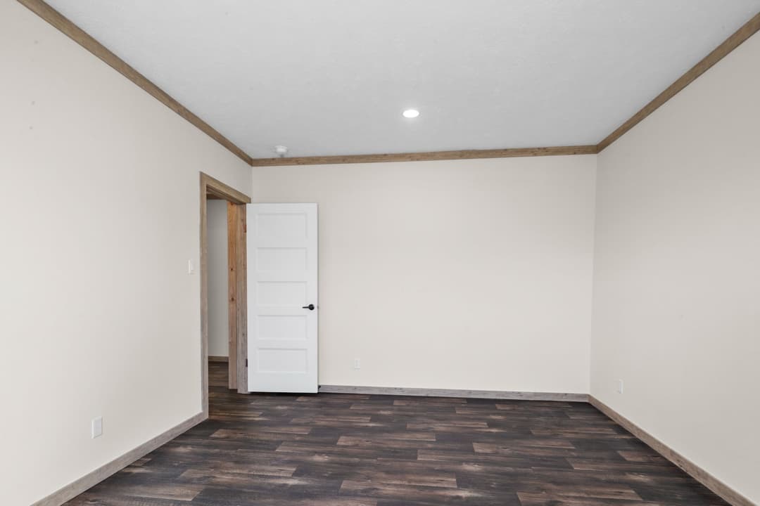 The cedar creek bedroom home features