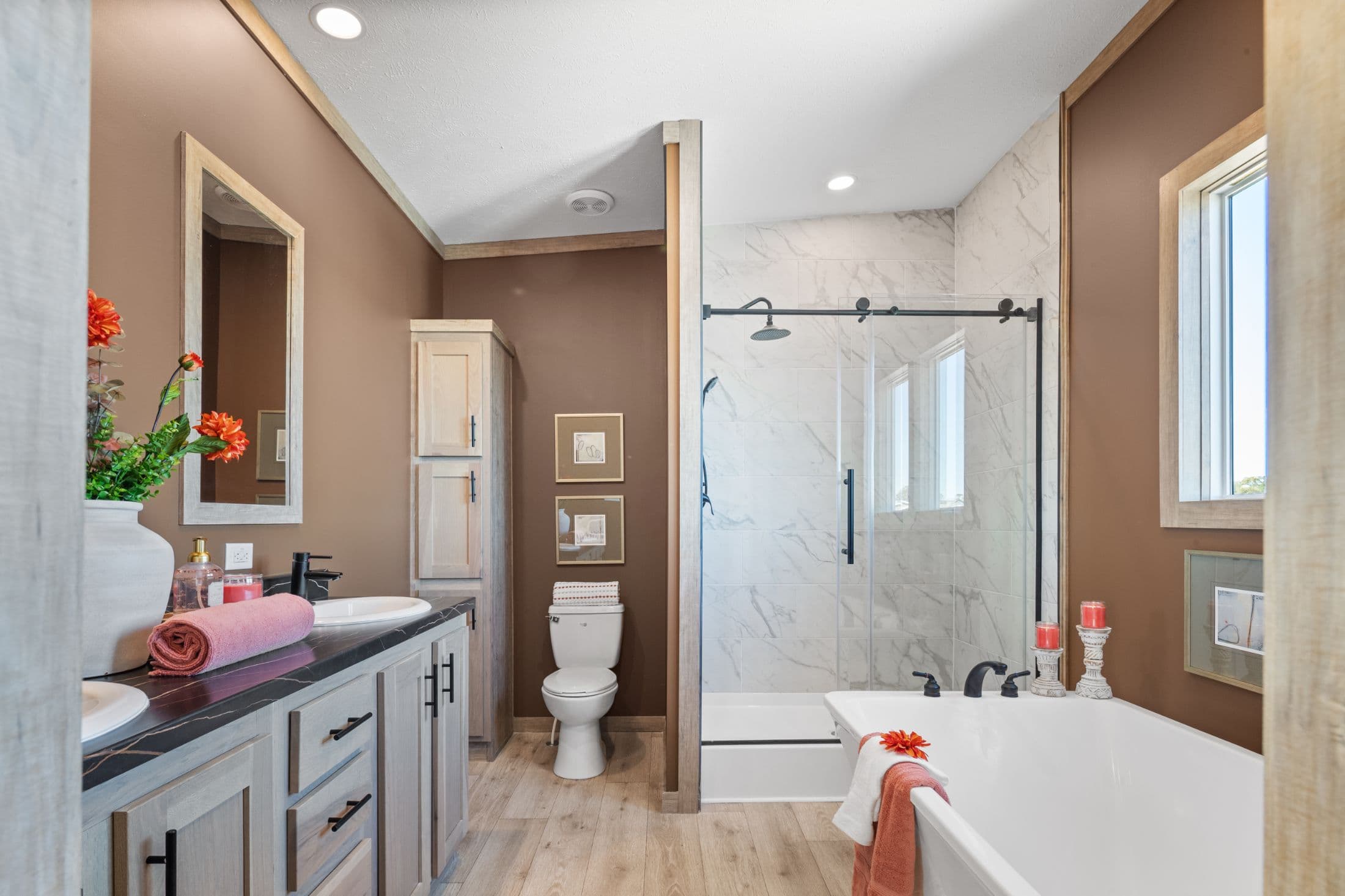 The keystone bathroom home features
