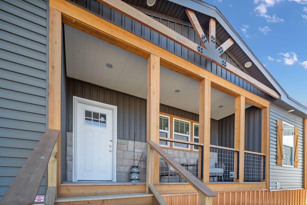 The lakewood exterior home features