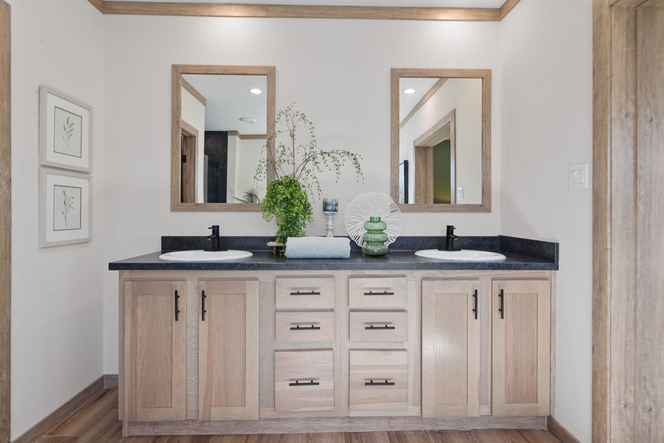 The low country bathroom home features