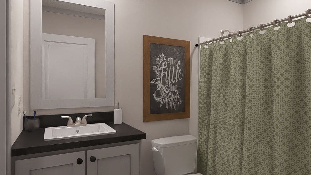 Stayin' alive bathroom home features