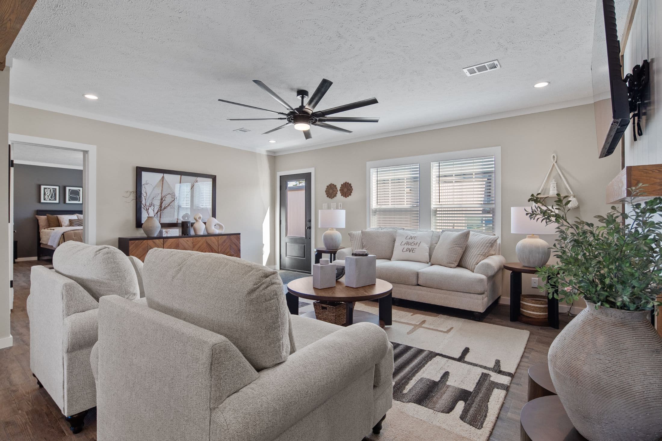 The hangout interior home features