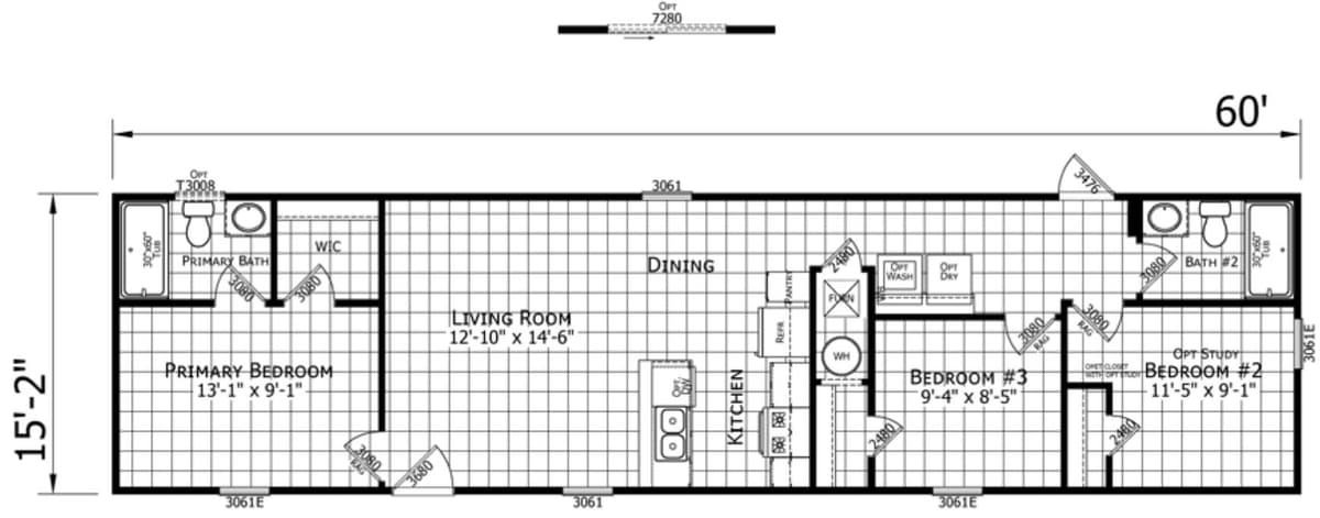 Lake manor- single wide hero home features