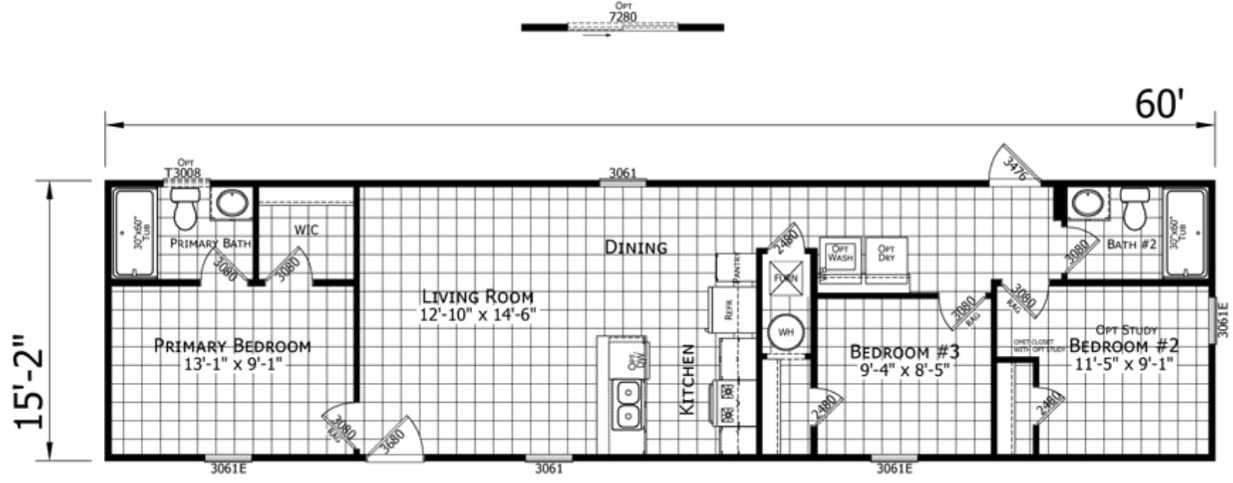 Lake manor- single wide hero home features