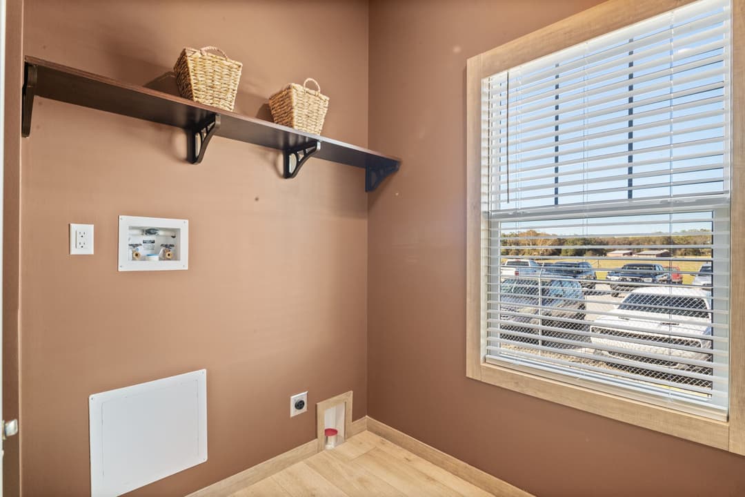 The keystone interior home features