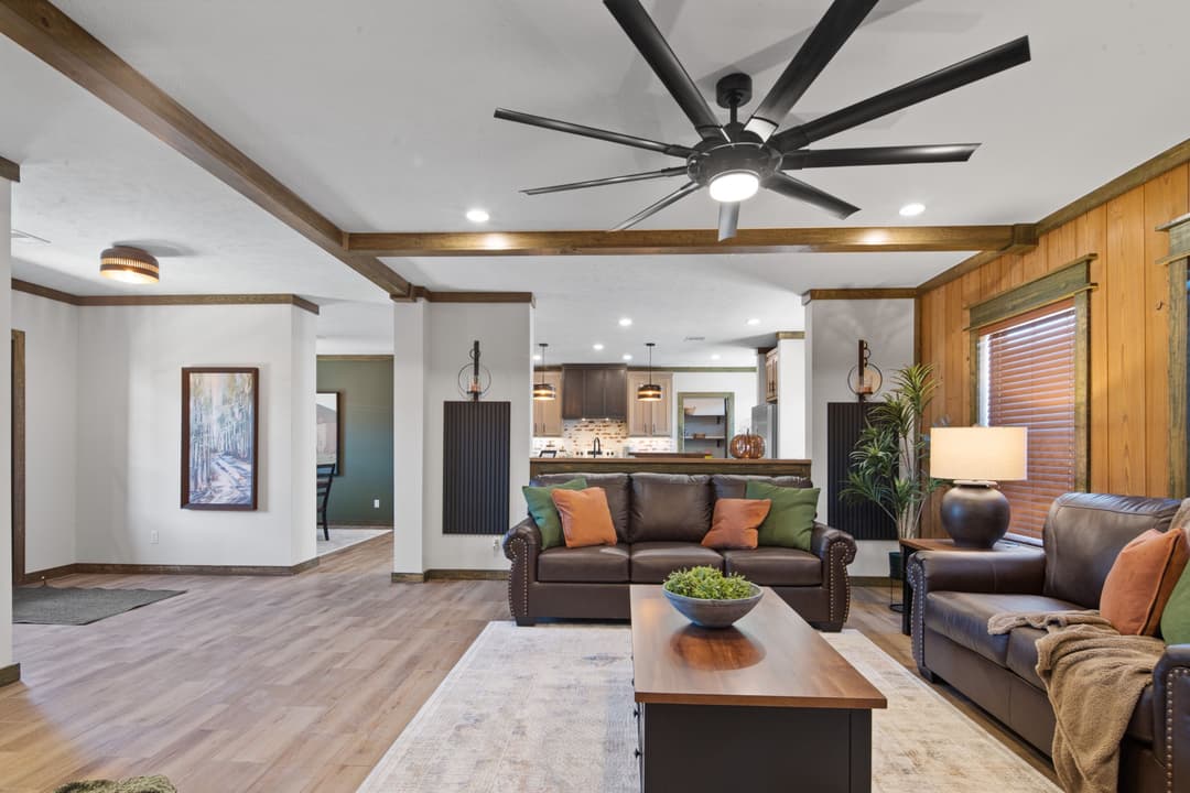 The low country interior home features