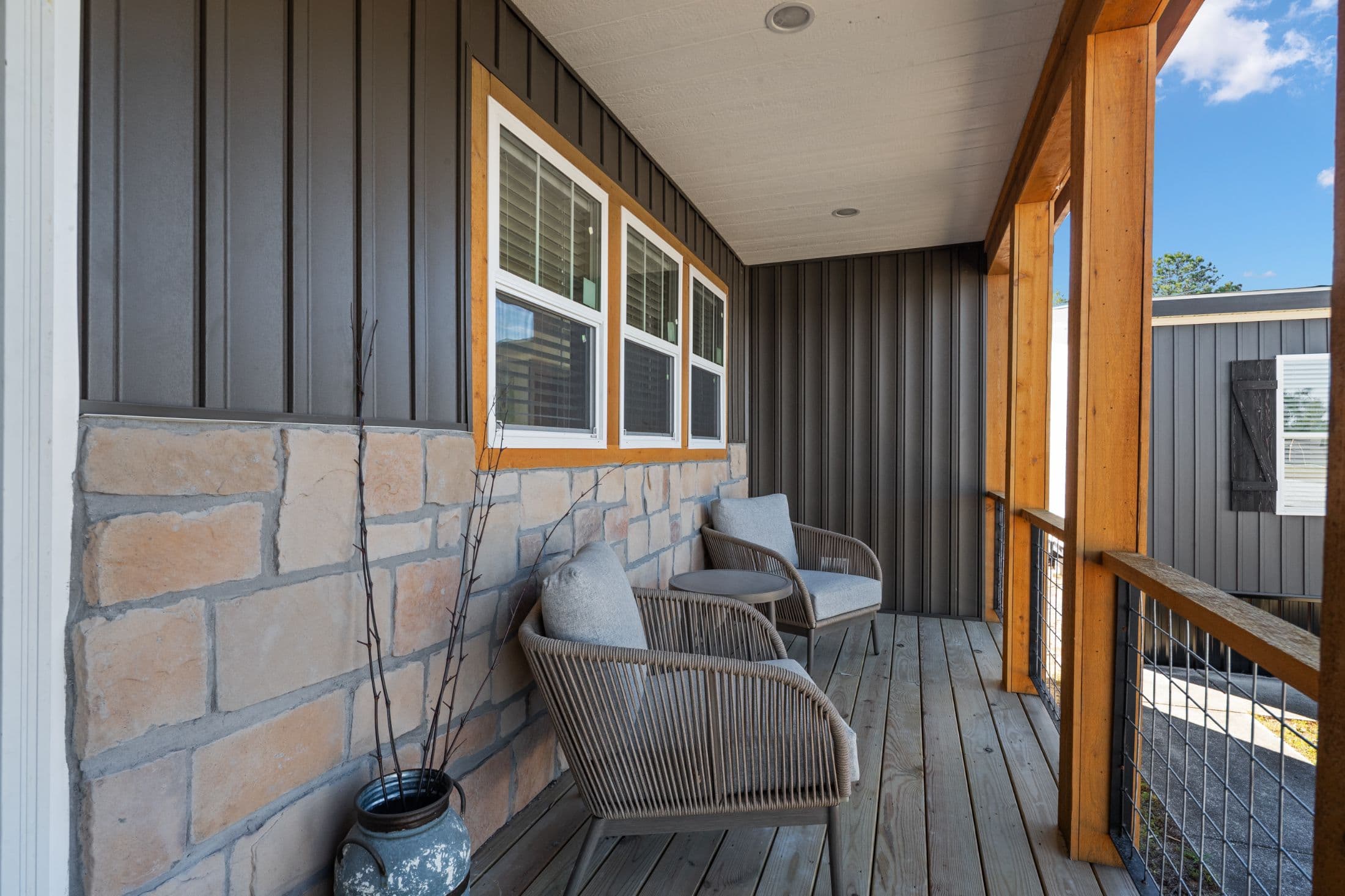The lakewood  home features