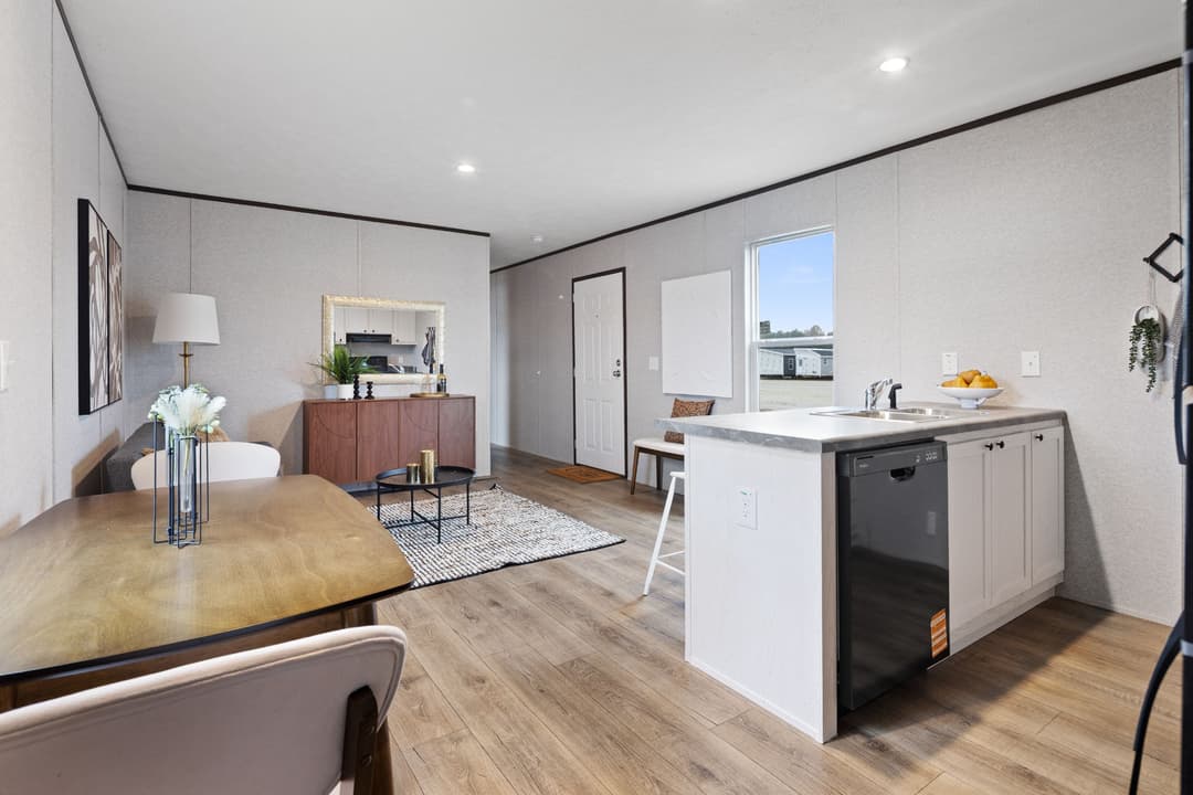 The prime interior home features