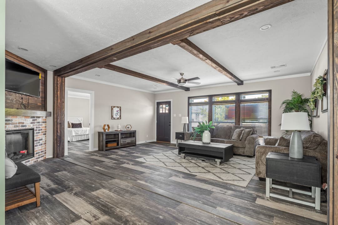 The azalea interior home features