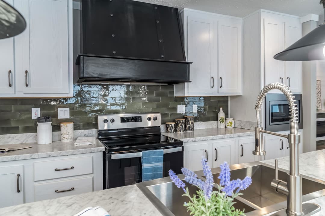 The magnolia kitchen home features