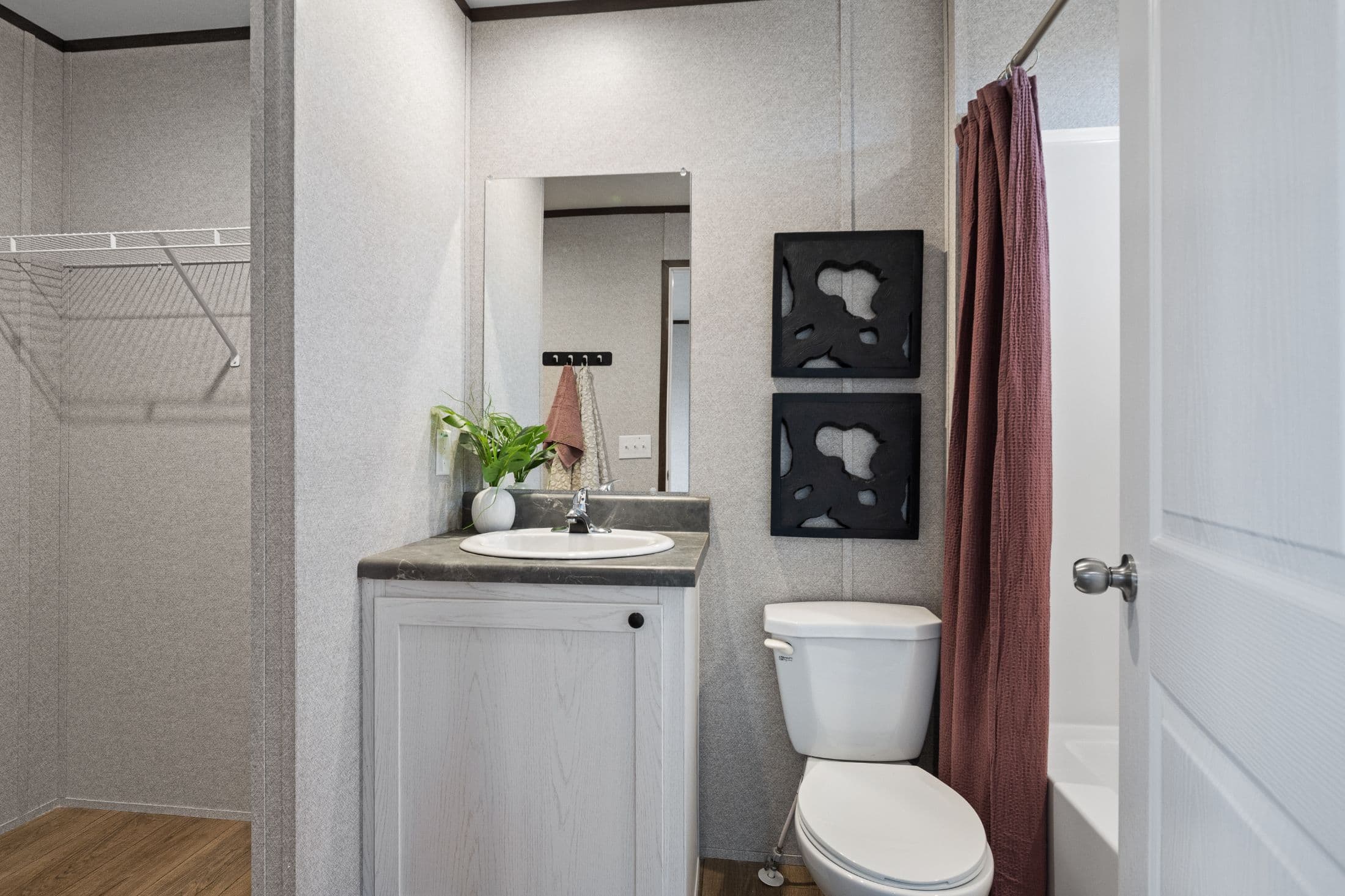 The prime bathroom home features