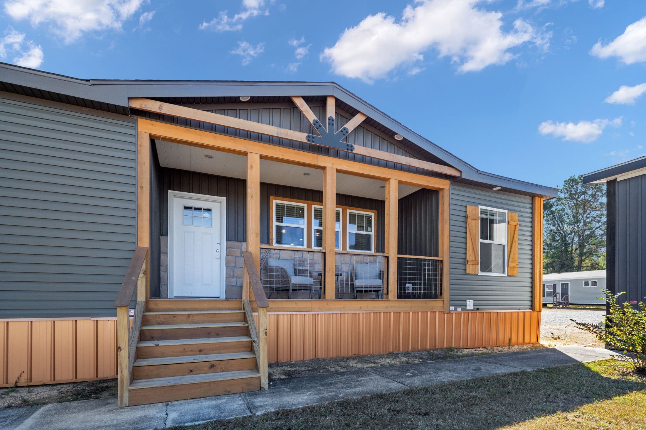 The lakewood exterior home features