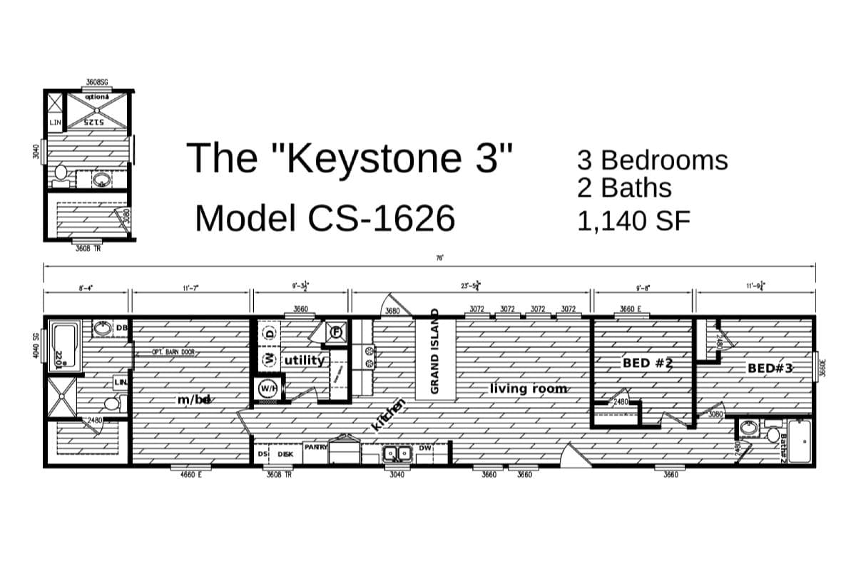 Keystone 3  hero home features