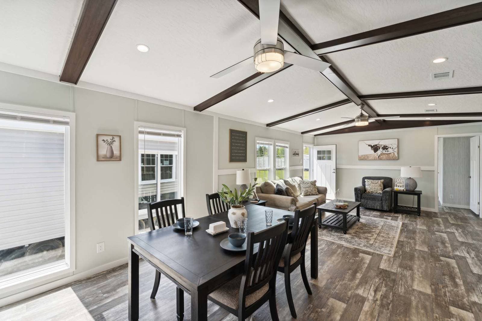 The maddux interior home features