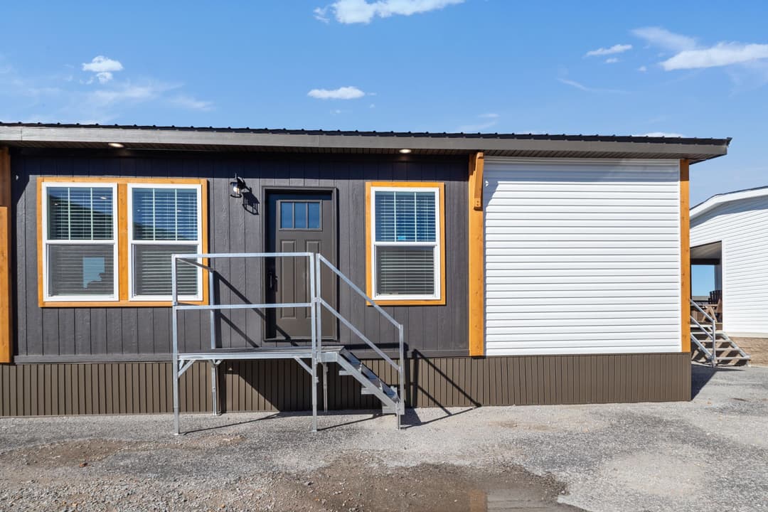 The keystone exterior home features