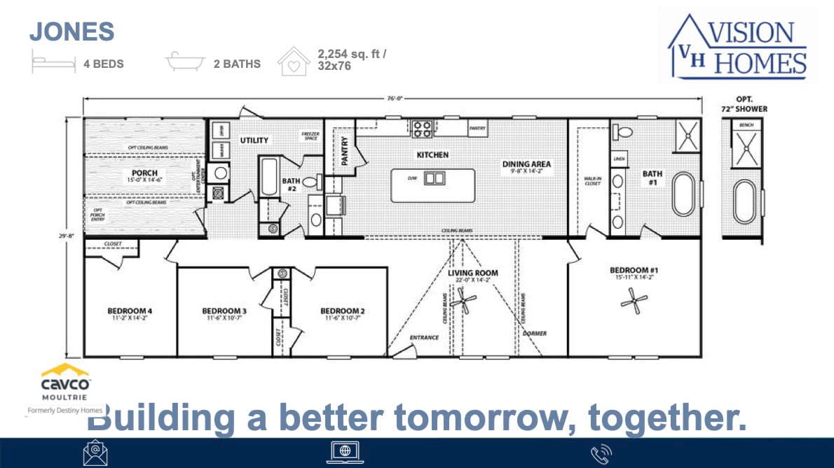 Destiny jones (inventory) floor plan home features