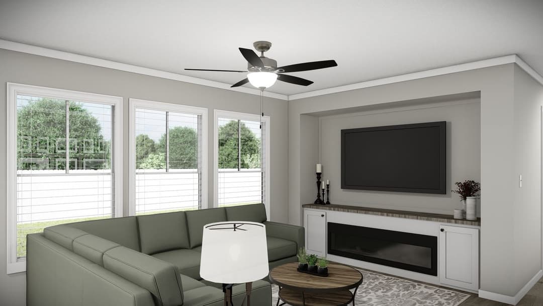 The revere interior home features