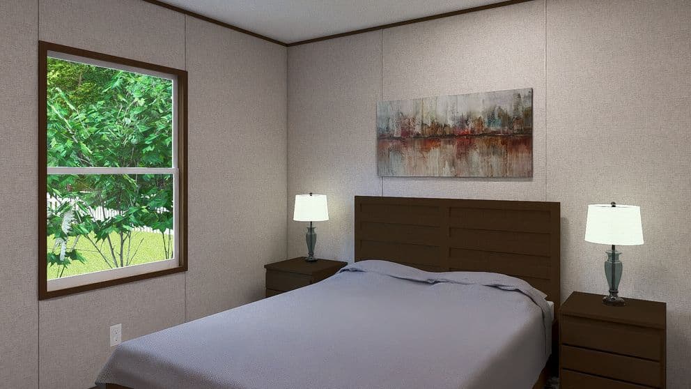 Elm bedroom home features