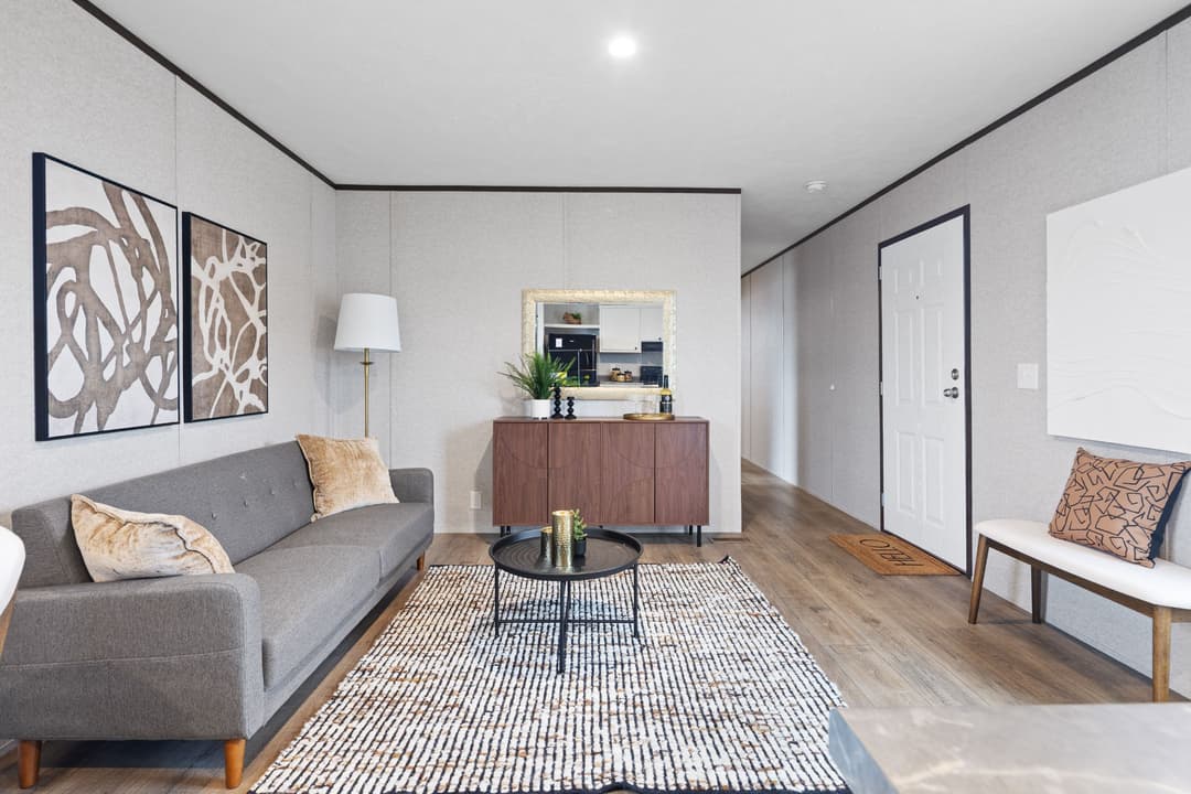 The prime interior home features