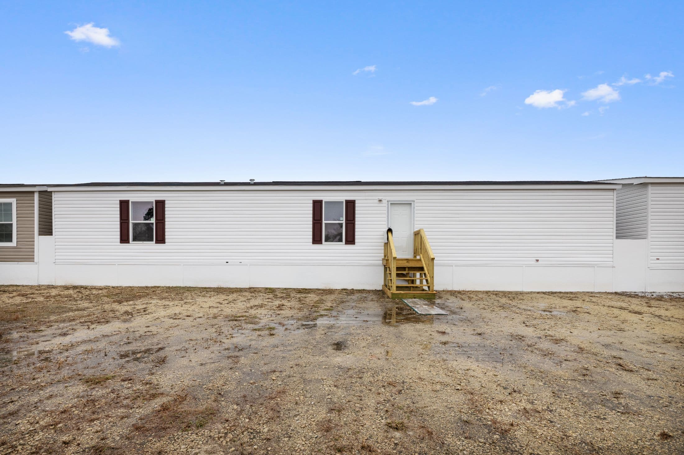 The prime exterior home features