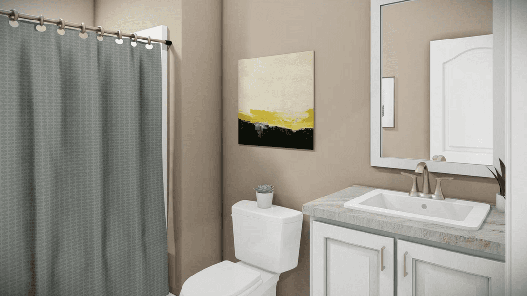 The bandon bathroom home features