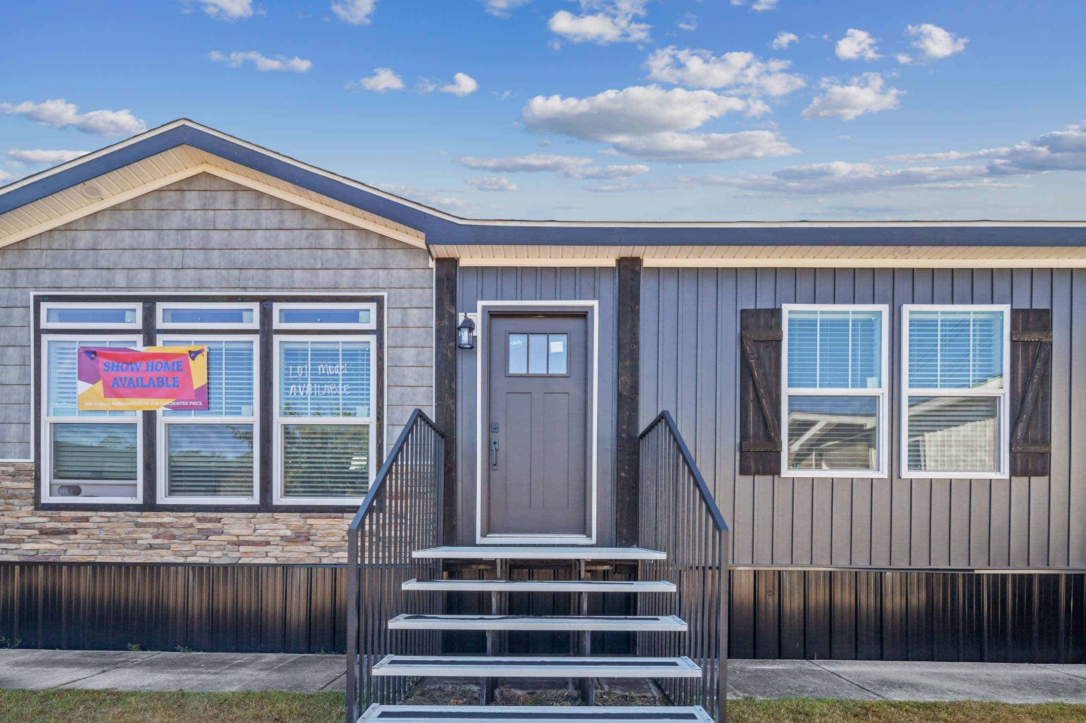 The azalea exterior home features