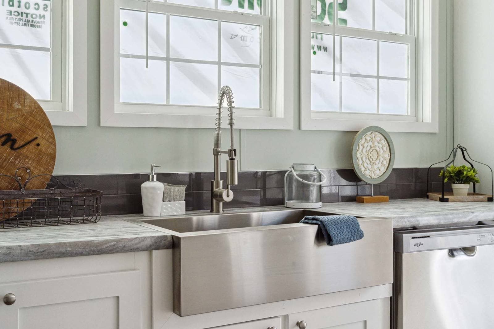 The maddux kitchen home features