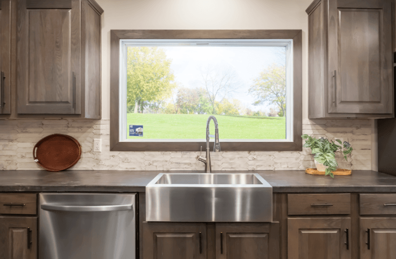 The keep kitchen home features